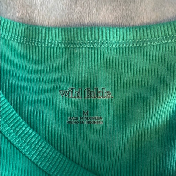 Lot Of 2 Cropped Tank Tops  Size Medium. Wild Fable & Heart & Hips. - Picture 4 of 5